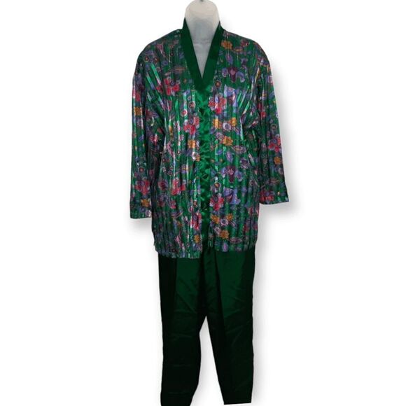 Victoria's Secret Gold Label Vintage Pajama Set Size Small - Picture 1 of 8